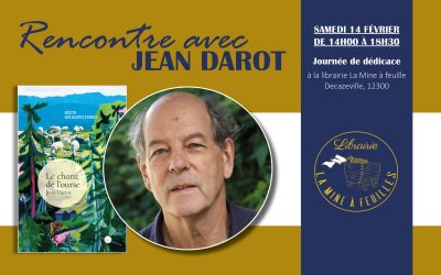 Jean Darot en dédicace le 14 février à Decazeville