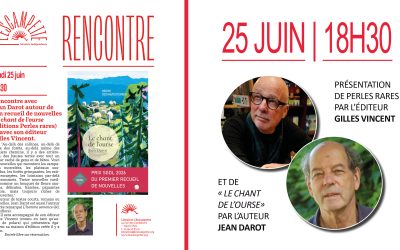 Rencontre avec Gilles Vincent à L&rsquo;Escampette