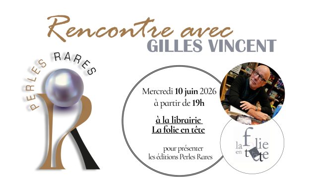 Rencontre avec Gilles Vincent à la librairie La folie en tête (33)