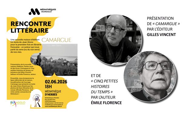 Rencontre autour de « Camargue » et « Cinq petites histoires du temps »
