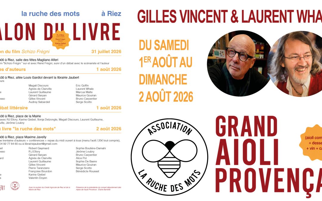 L&rsquo;édition 2026 du Salon du Livre « La Ruche des mots » à Riez