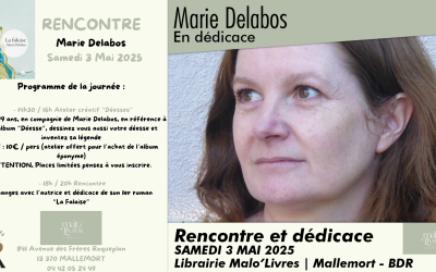 Marie Delabos en dédicace le 3 mai 2025