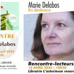 Marie Delabos en dédicace le 15 avril !