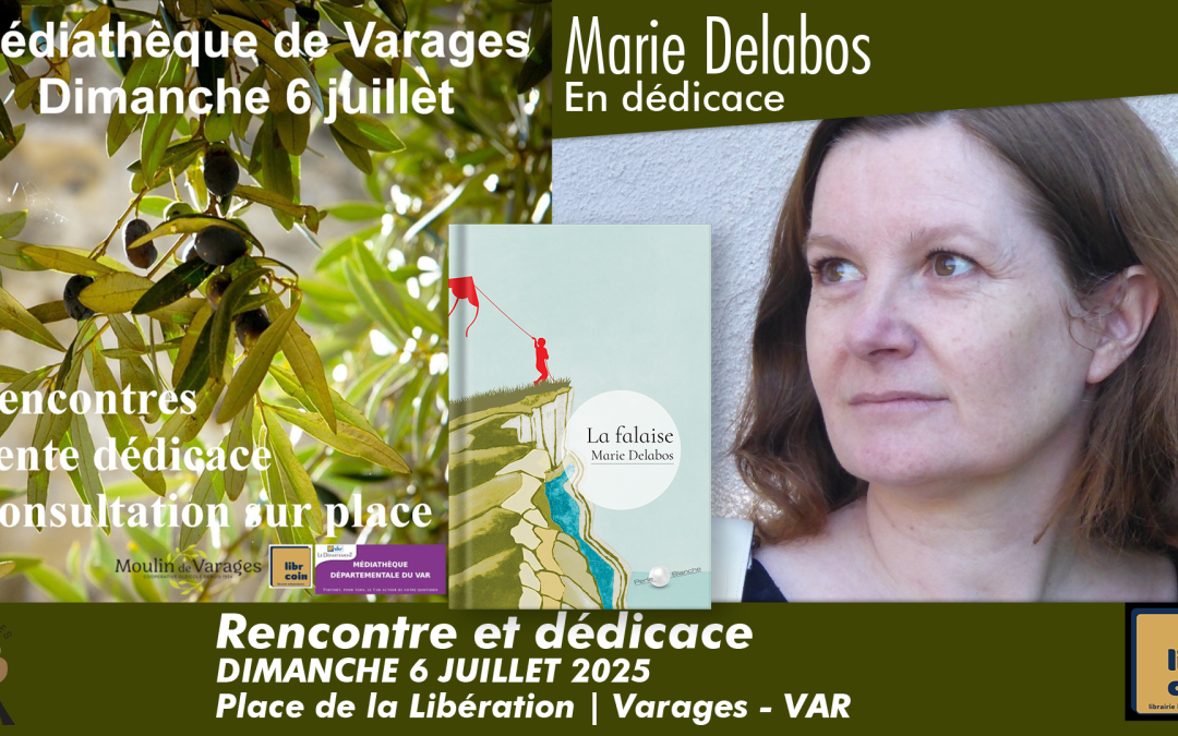 Marie Delabos en dédicace le 6 juillet 2025