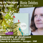 Marie Delabos en dédicace le 6 juillet 2025