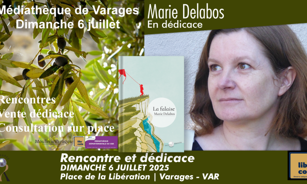 Marie Delabos en dédicace le 6 juillet 2025