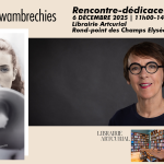 Pascale Dewambrechies en dédicace à Paris