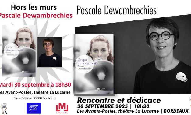 Rencontre littéraire avec Pascale Dewambrechies
