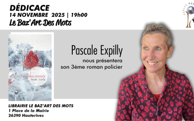 Pascale Expilly en dédicace le vendredi 14 novembre 2025