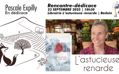 Pascale Expilly en dédicace à L’Astucieuse renarde
