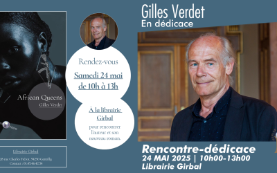 Gilles Verdet en dédicace le 24 mai