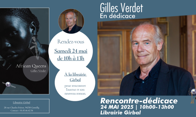 Gilles Verdet en dédicace le 24 mai