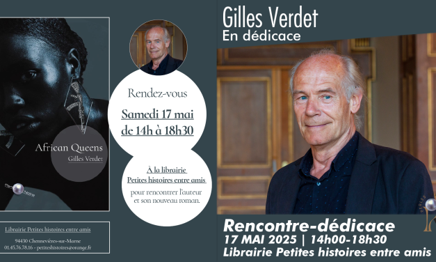 Gilles Verdet en dédicace le 17 mai